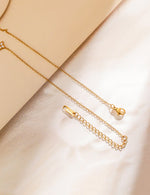 Gold Toned Floral Pendant
