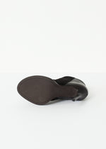 Camoscio Zip Heel שחור