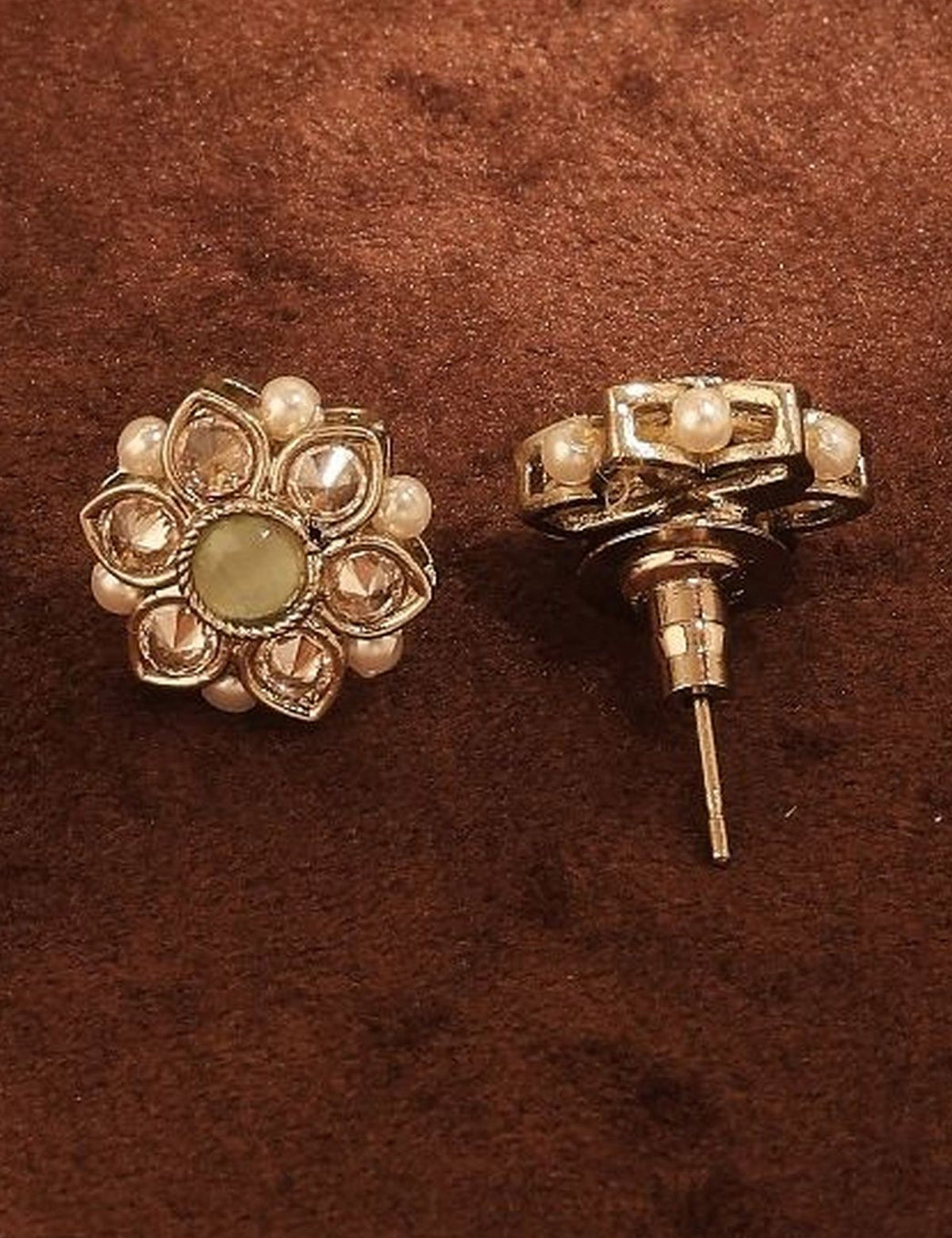 Gold-Plated Kundan Jewellery Set