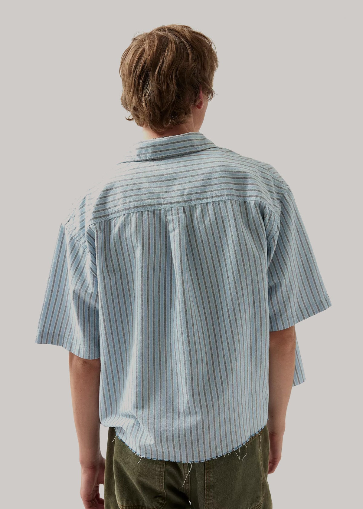 Stripe Relaxed-Fit Cotton Shirt