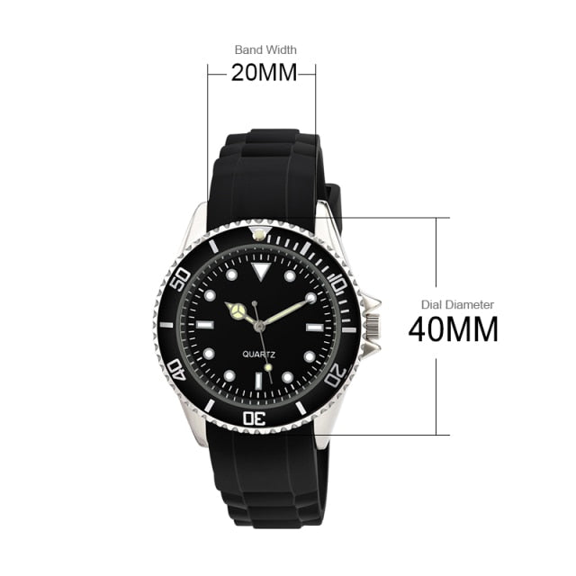 Classic Spinning Bezel Watch