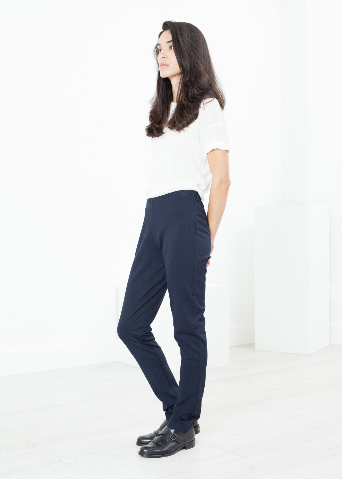 Easy Slim Pant ב- Navy