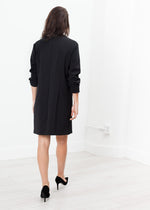 A-Line Pocket Shift בשחור